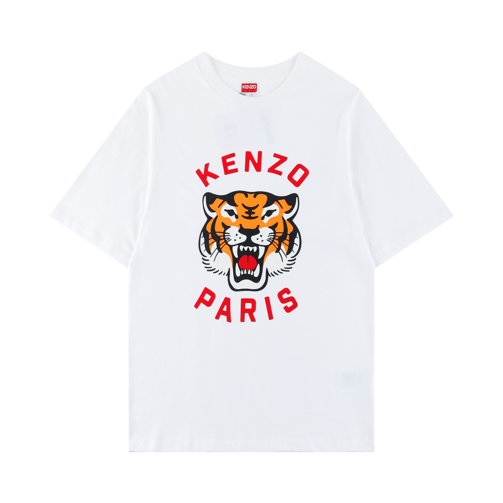 Camiseta de manga corta KENZ* 2024SS nueva primavera/verano, 'LUCKY TIGER', tigre de la suerte de Nigo con le…