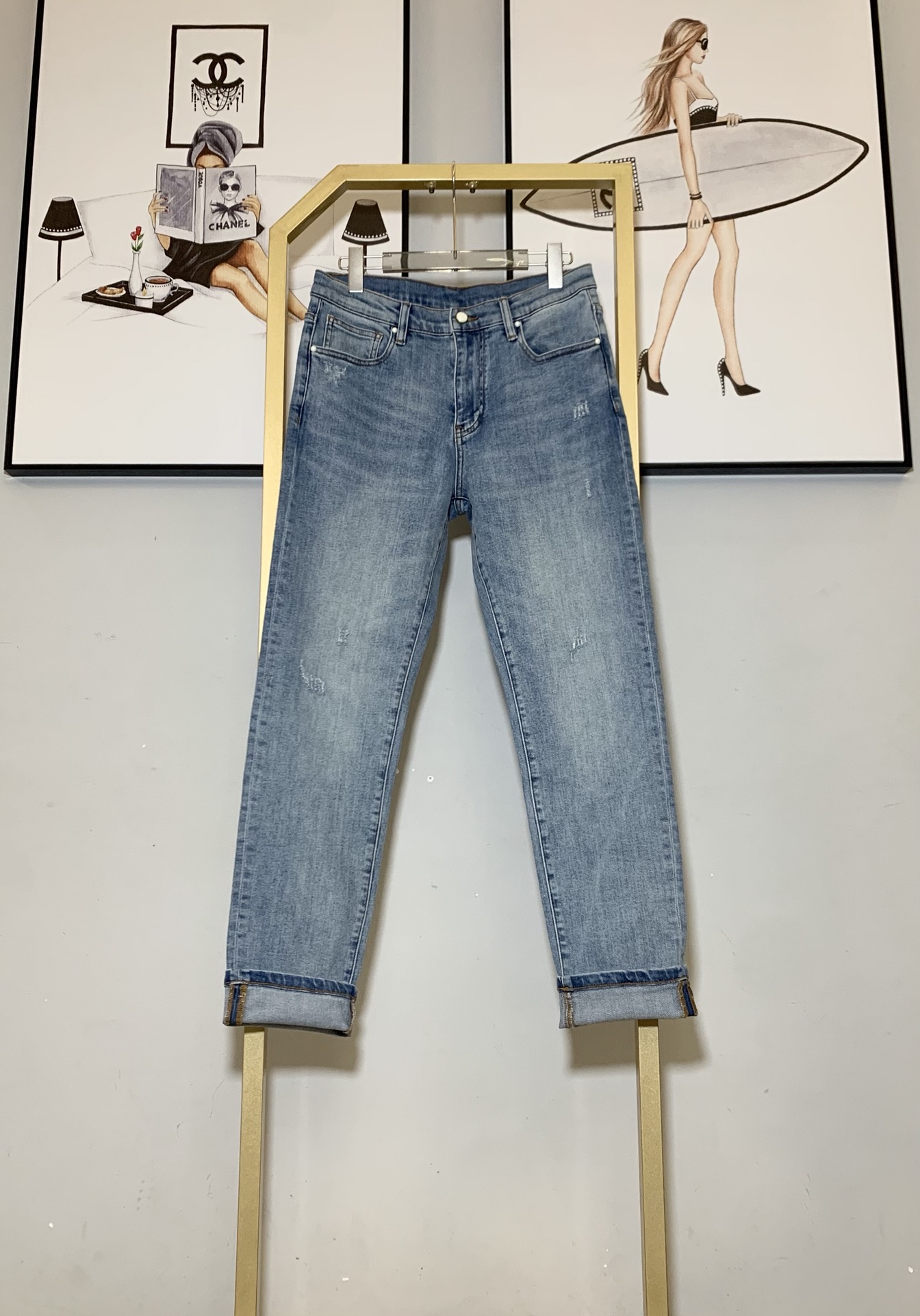 NO:152131,LV men's blue jeans stretch small straight model #2770 yards 29 30 31 32 33 34 36,,louis vuitton,jeans,alexander wang19860909LV男装蓝色牛仔裤 弹力 小直筒 型号＃2770码数 29 30 31 32 33 34 36,,louis vuitton,jeans,alexander wang,Men's clothing