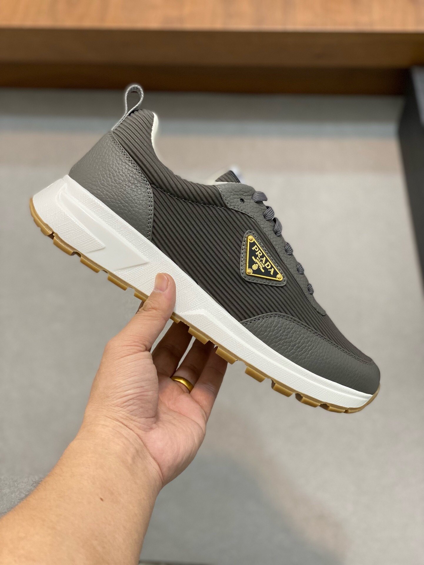 普拉达 Prada 高定典藏经典高奢皮鞋男鞋女鞋鞋履高跟鞋 #0379F439 4