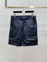 Dior Clothing Shorts Embroidery Summer Collection Fashion Casual