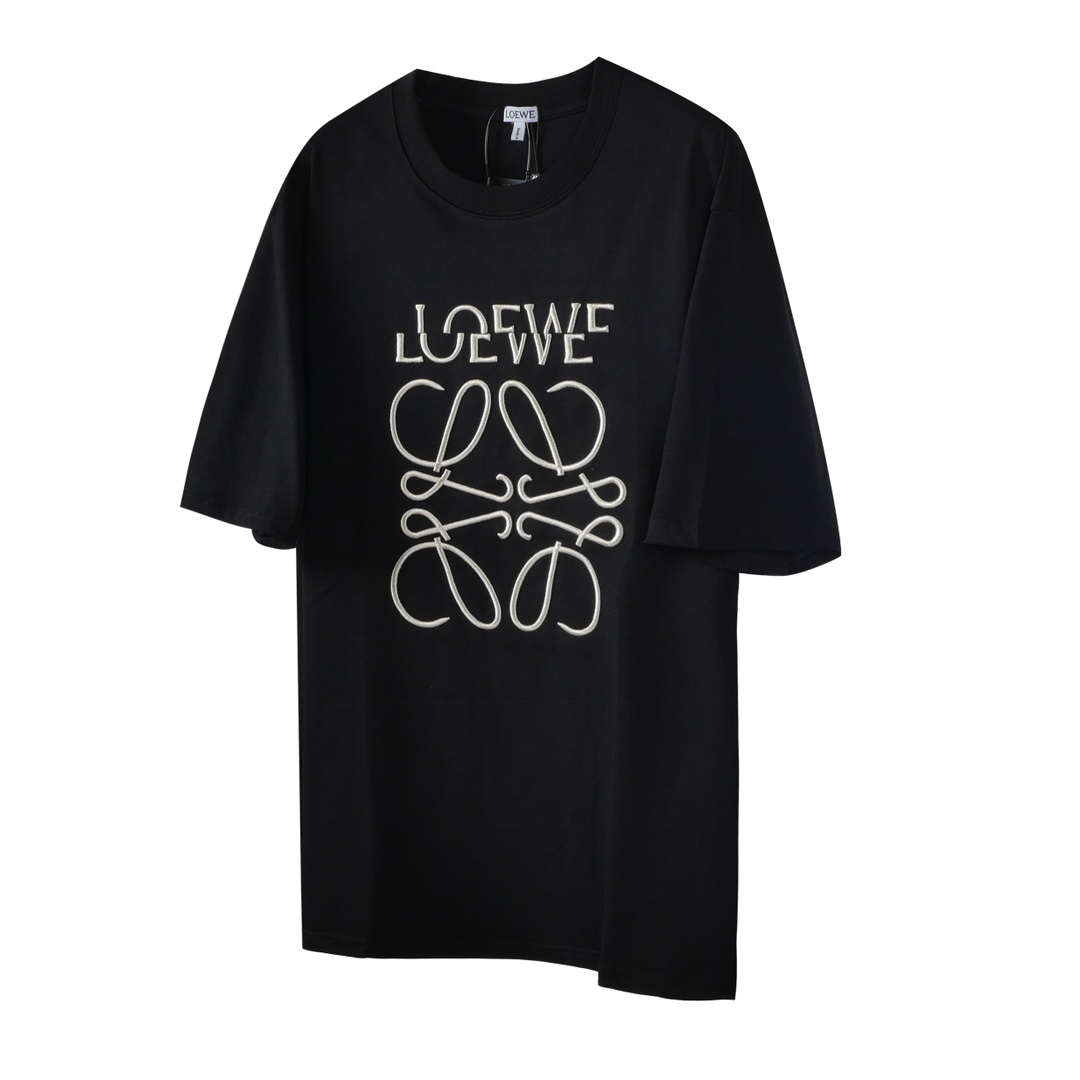 Loewe LOEWE|罗意威 24SS错位LOGO刺绣短袖