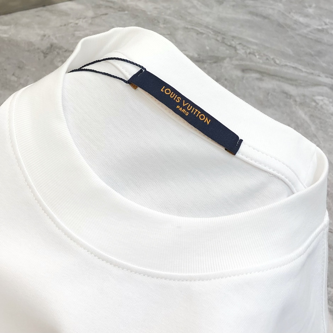  LV 路易威登2025春夏新款原单男士圆领短袖T恤 专柜同步售卖 ✨✨高端品质 高版本 OS版型阔版 
