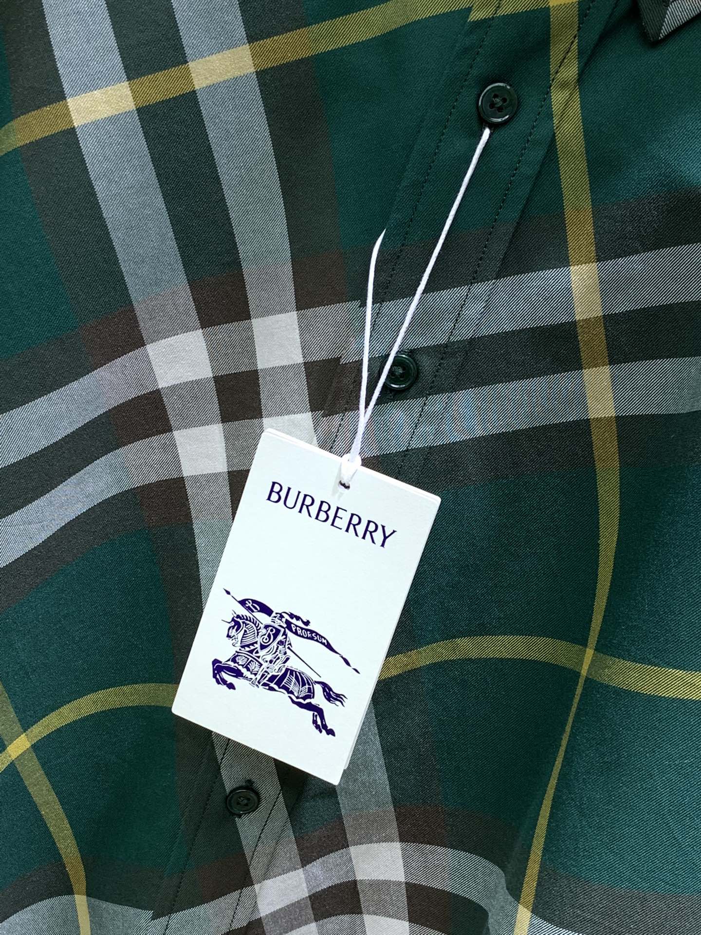 Burberry巴宝莉2024初夏最新品专柜同步有售原单狠货时尚休闲短袖衬衫进口原版面料上身舒适透气顶级
