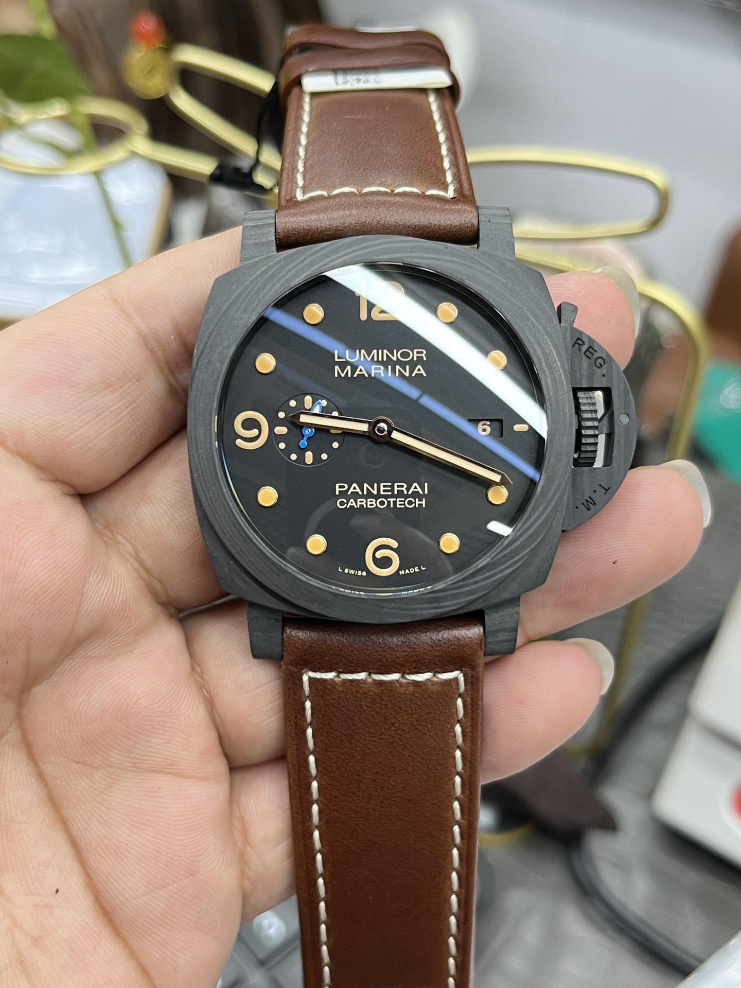 파네라이 루미노르 PAM661 44mm 자동 VS 공장 레플리카 43761