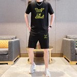 Louis Vuitton Best
 Clothing Shorts T-Shirt Two Piece Outfits & Matching Sets Men Short Sleeve