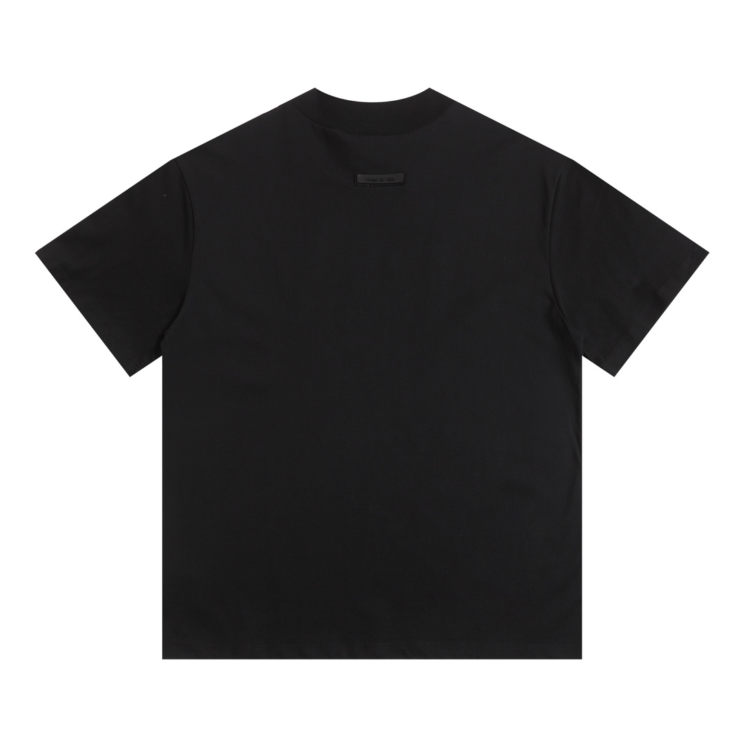 Fear of God RRR 123 T-Shirt: Cotton, 230g, Sizes S-XL, Black/White, Style ncp E2323# - 图片 4