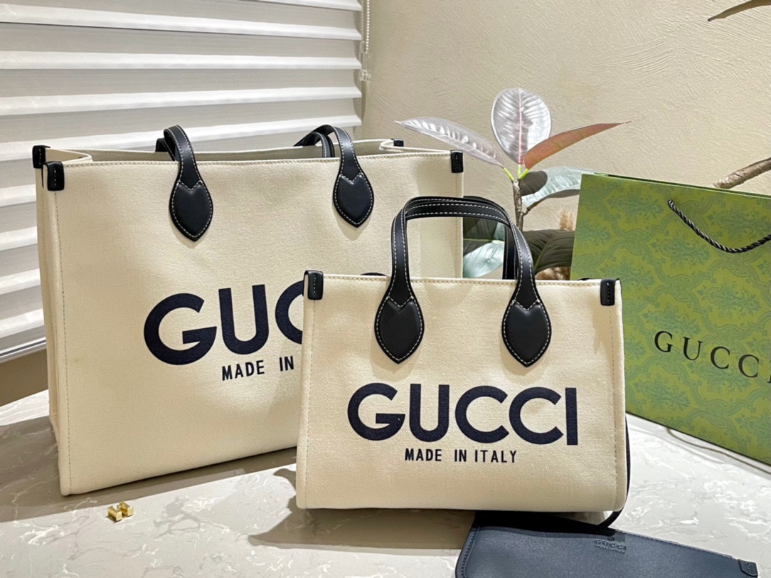 Gucci Tote Bags Canvas