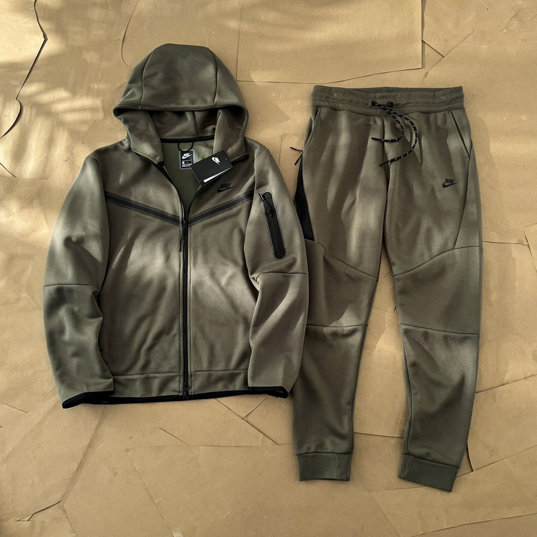 Nike Tech Fleece Windrunner Jacket and Sweatpants Set - Light Grey 8 i1712681644 5230 6