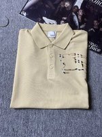 Burberry Clothing T-Shirt AAA+ Replica
 Cotton Spring Collection Vintage Short Sleeve