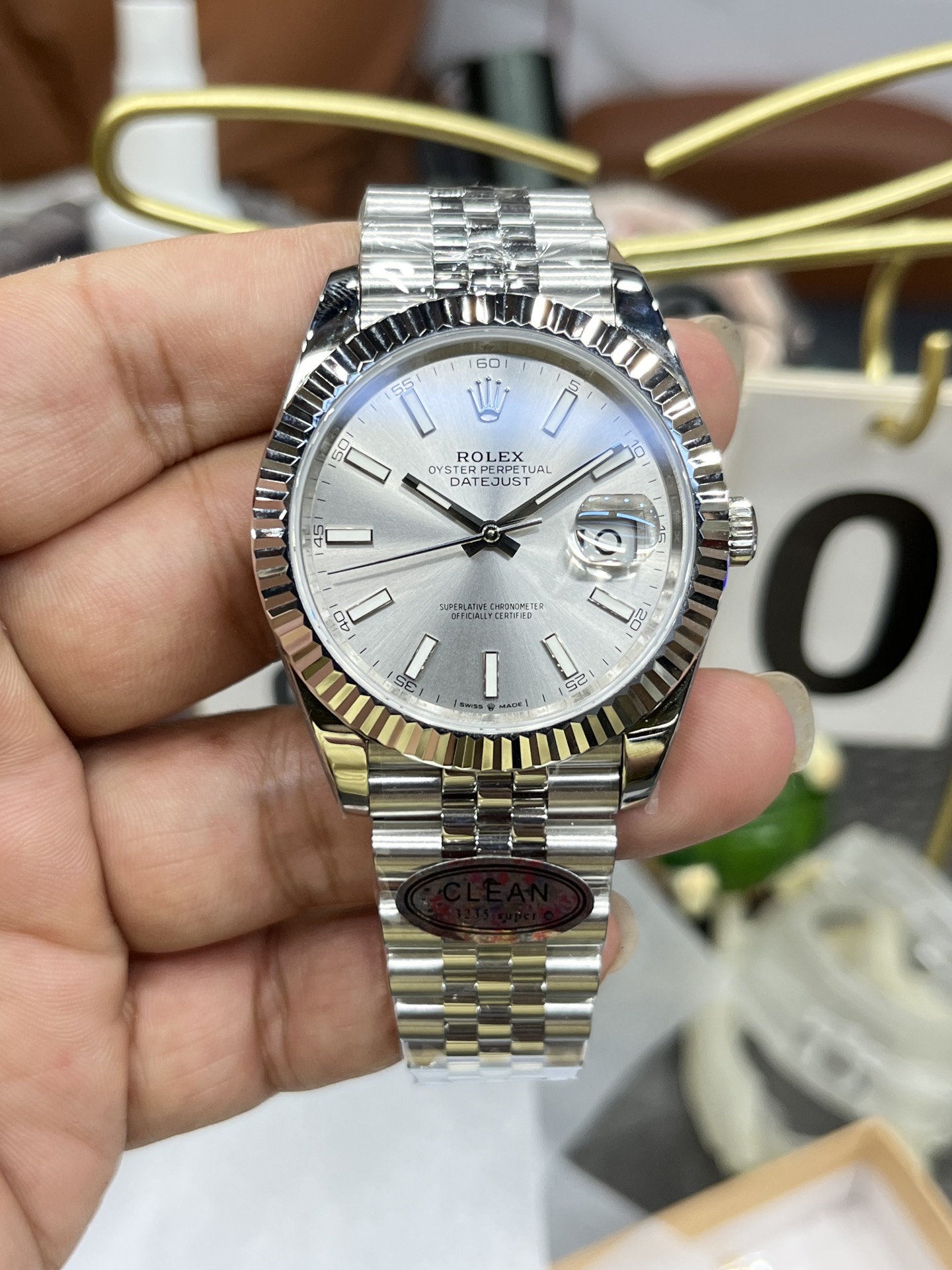 롤렉스 데이트저스트 41mm 3235 무브먼트 레플리카 43271