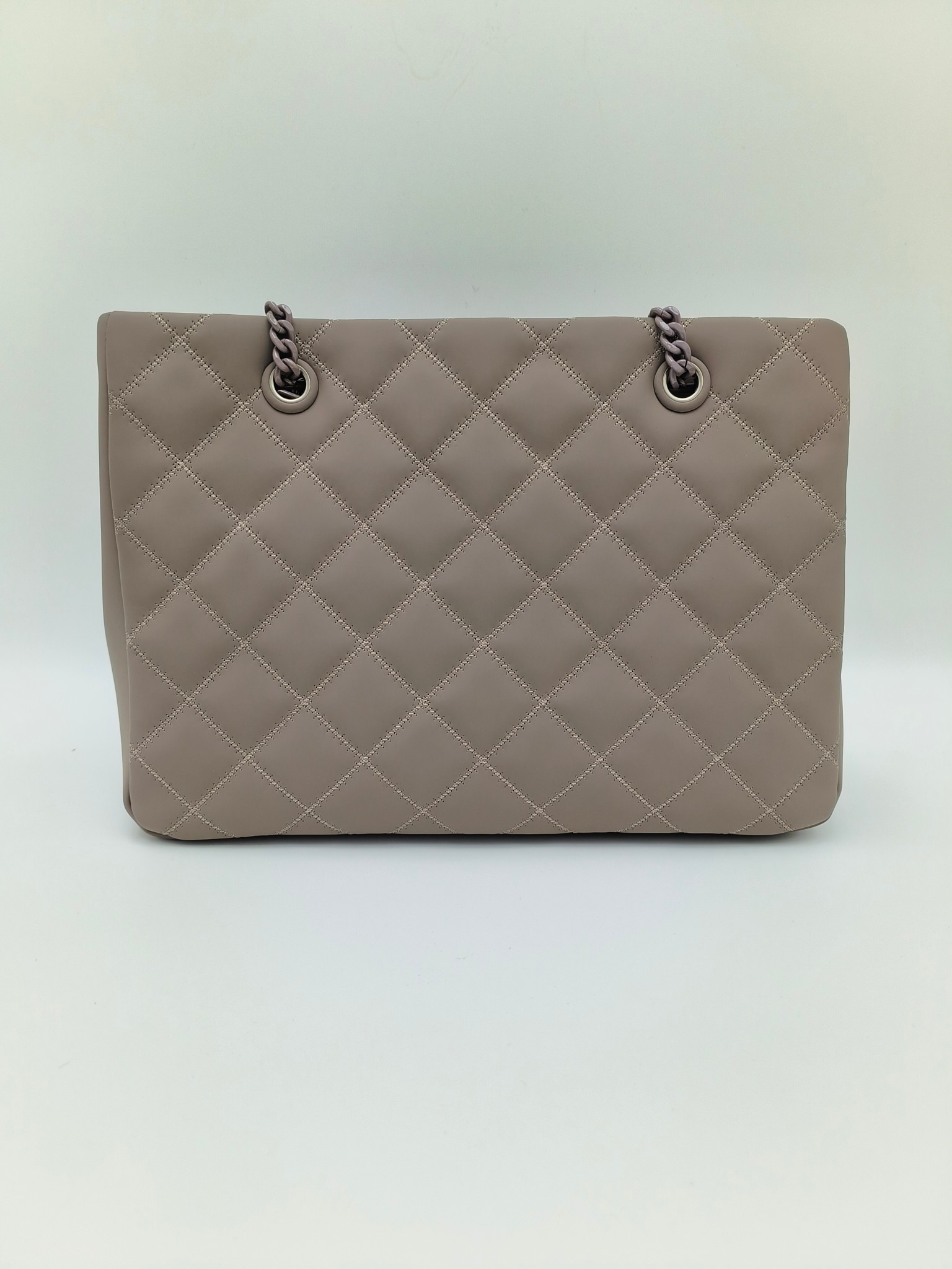 Tory Burch ～003#最新款 手提包 单肩包 磨沙皮 菱格车线工艺 袋口有磁扣 中格一拉链 容量大
