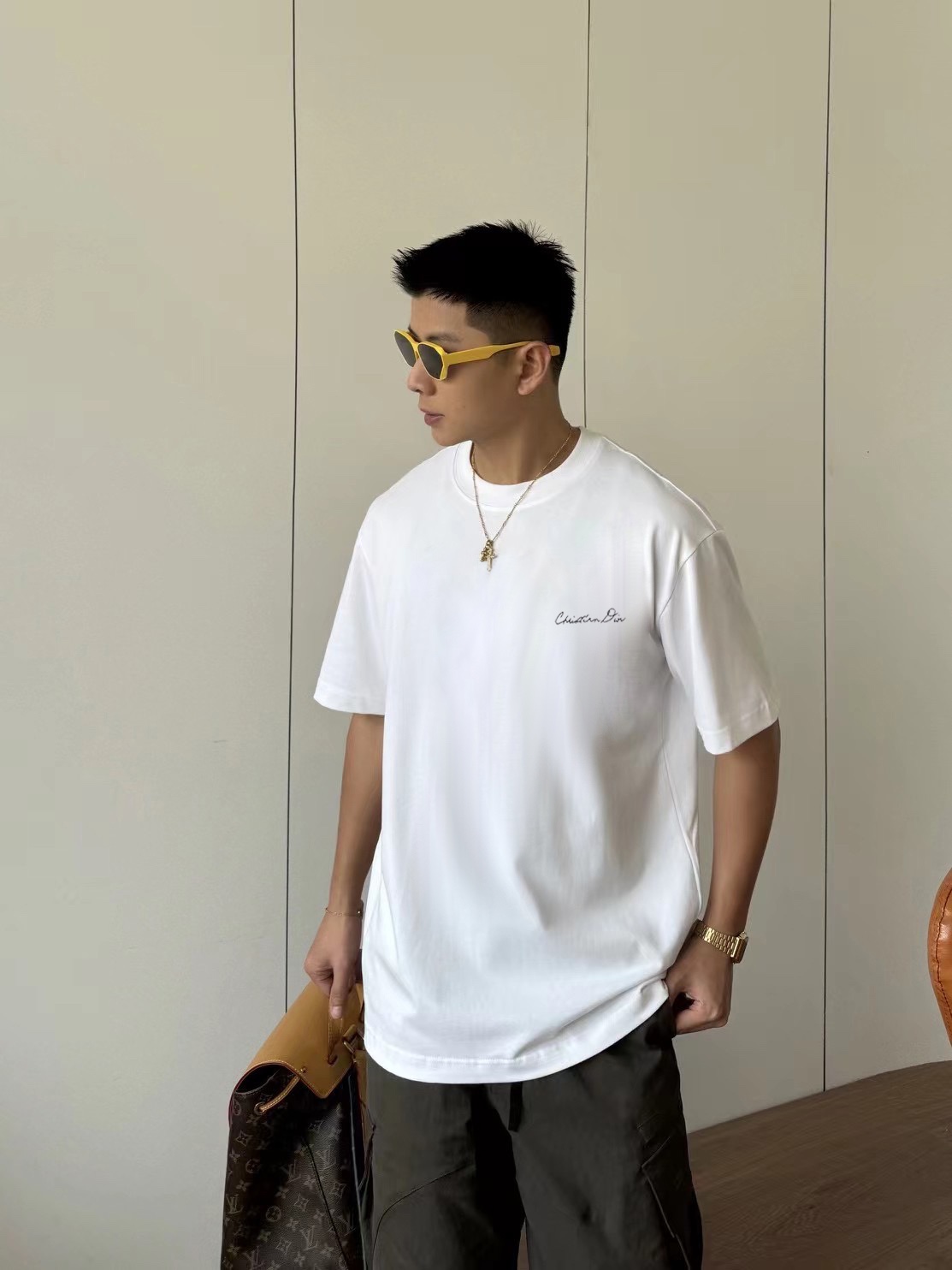 路易威登 Louis Vuitton 高定典藏名品高定成衣时装外套连衣裙衬衫T恤 #2AF3458C 4