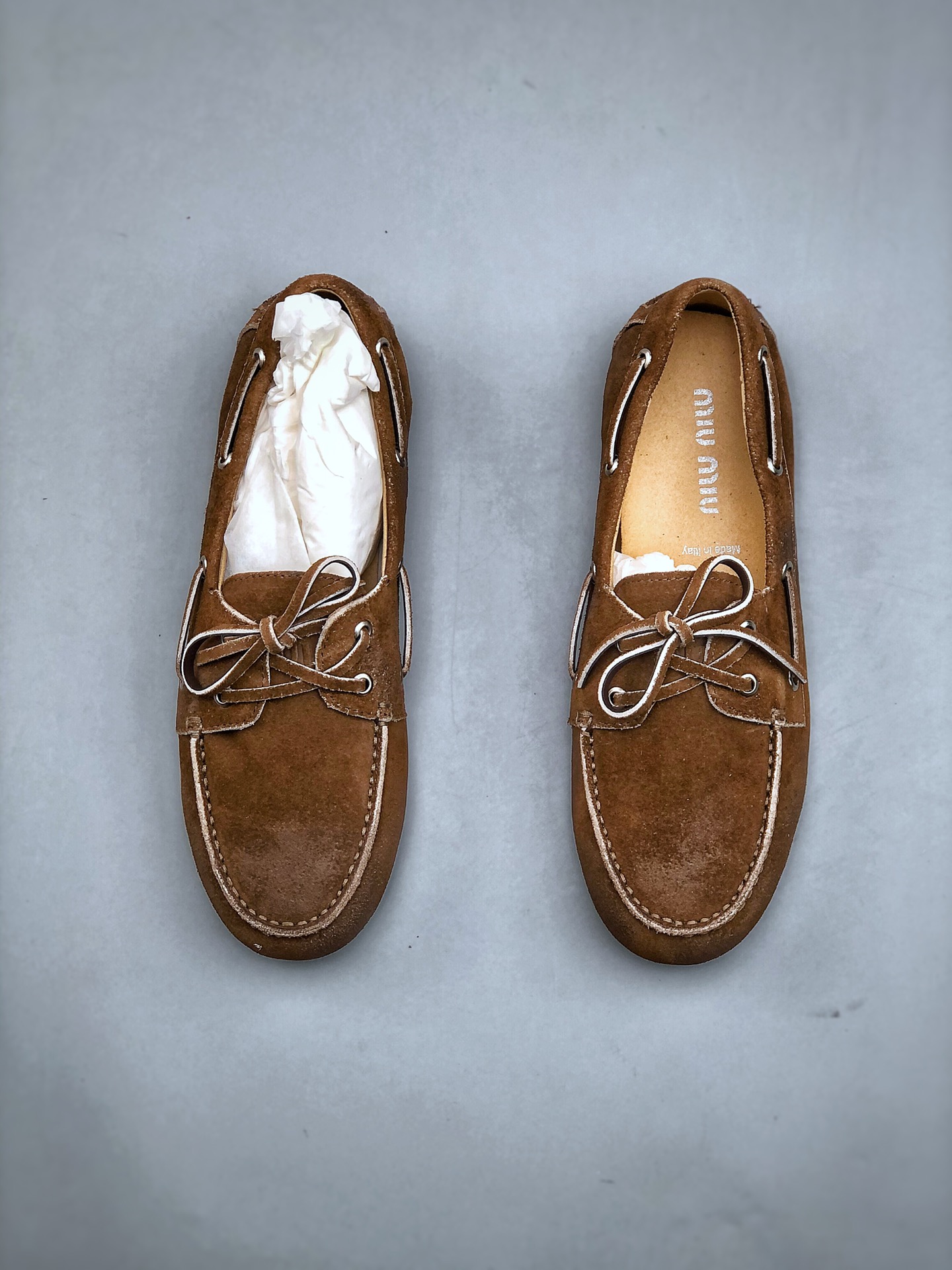 300 #MiuMiu/缪缪2024ss春夏走秀款·系带驾车鞋乐福鞋豆豆鞋