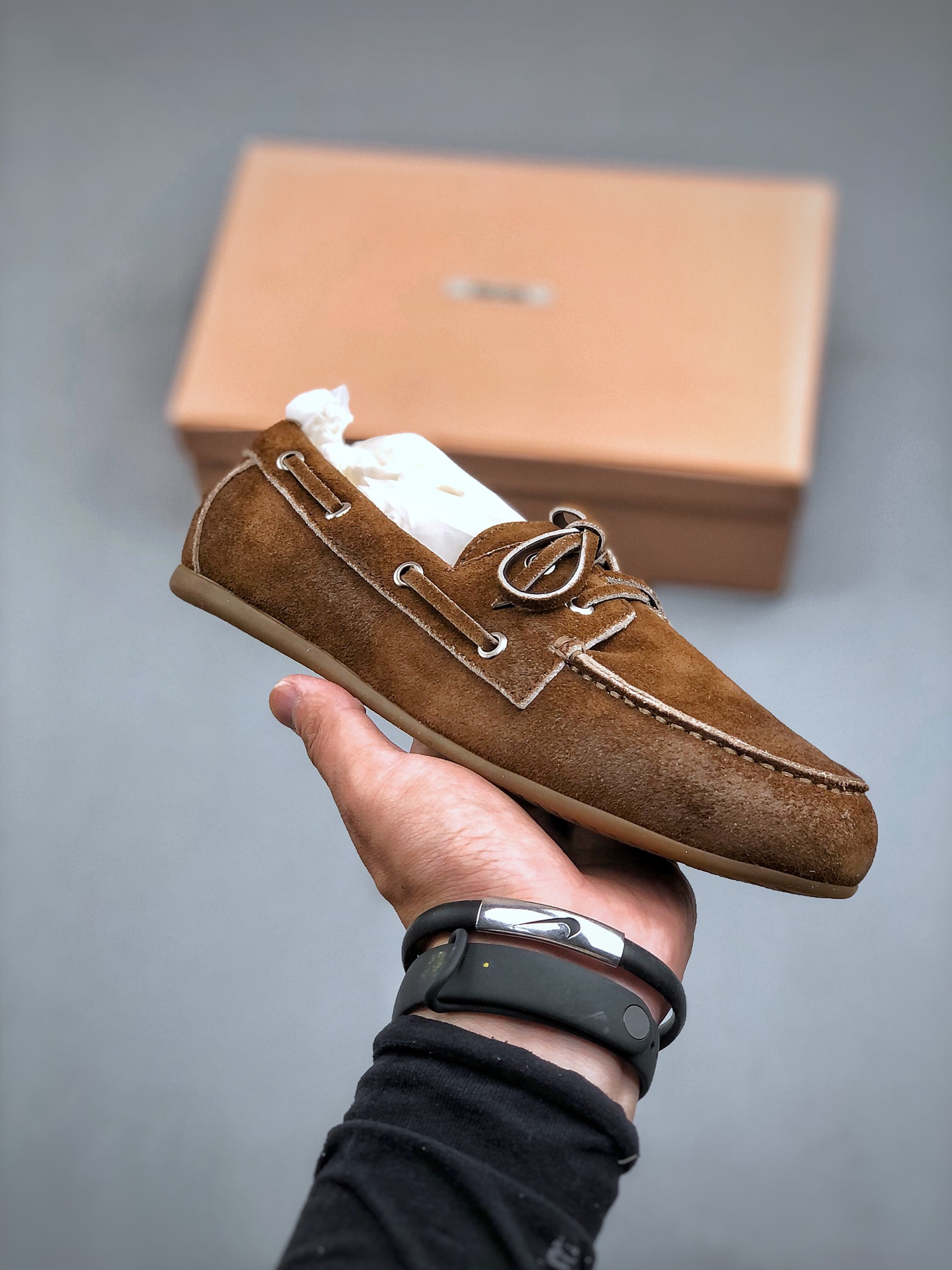 300 #MiuMiu/缪缪2024ss春夏走秀款·系带驾车鞋乐福鞋豆豆鞋