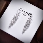 Répliques acheter spécial
 Celine Bijoux Boucle D’Oreille Jaune Laiton Fashion