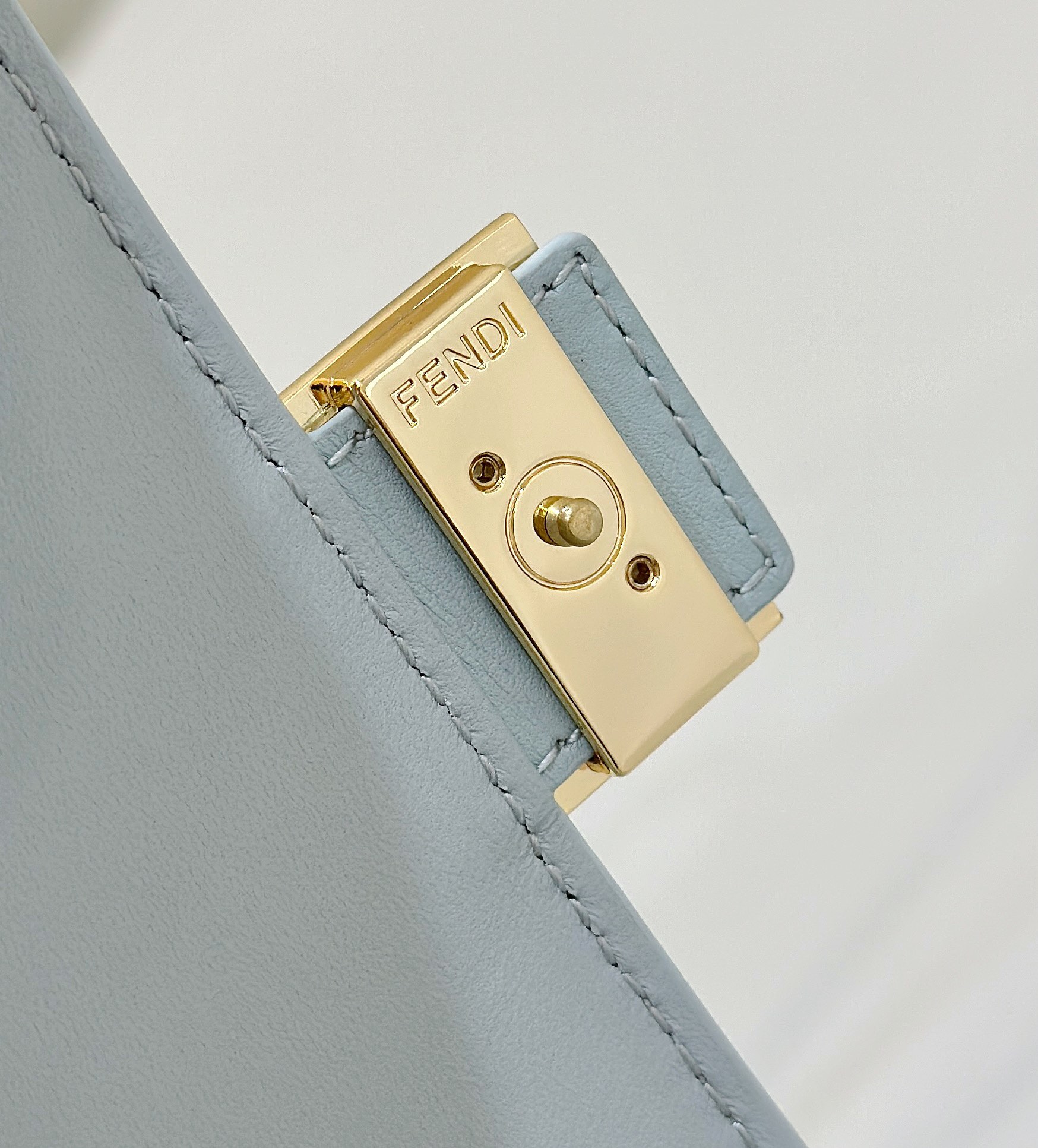 Fendi Baguette Chain Wallet in Light Blue Nappa Leather with FF Motif 7 i1712910092 6373 5