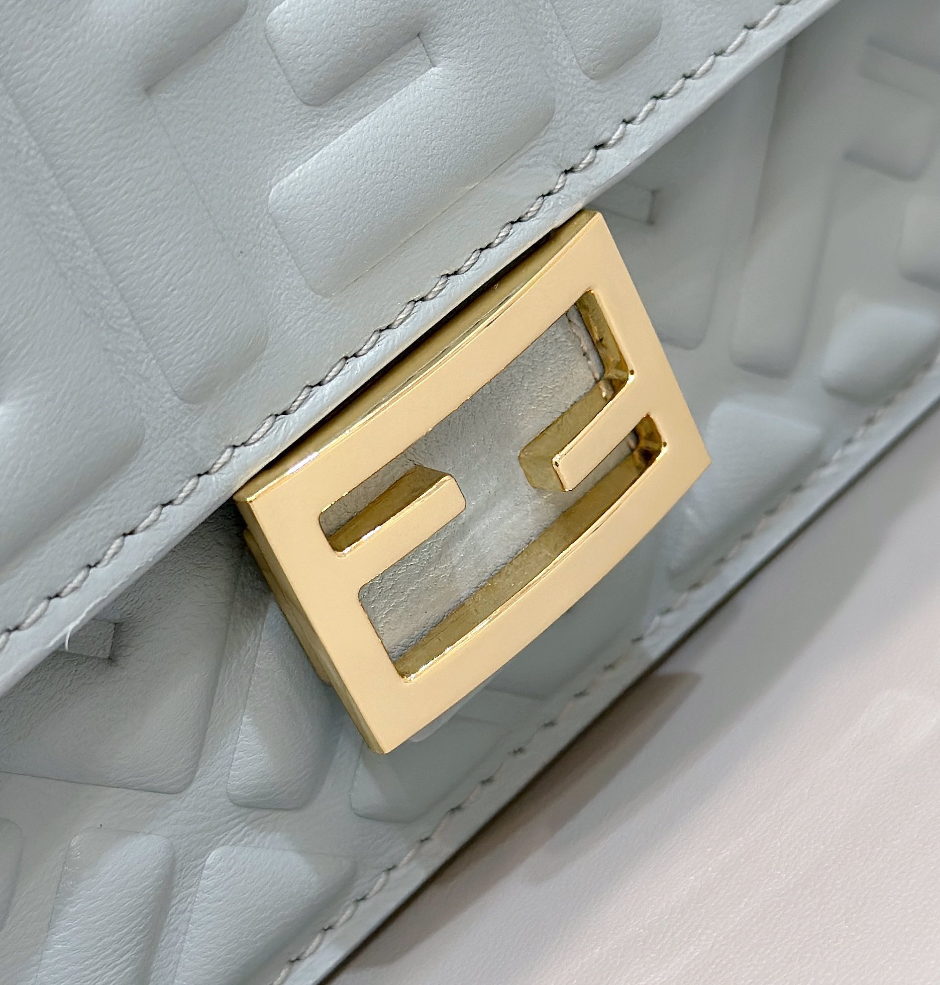Fendi Baguette Chain Wallet in Light Blue Nappa Leather with FF Motif 8 i1712910092 6719 6