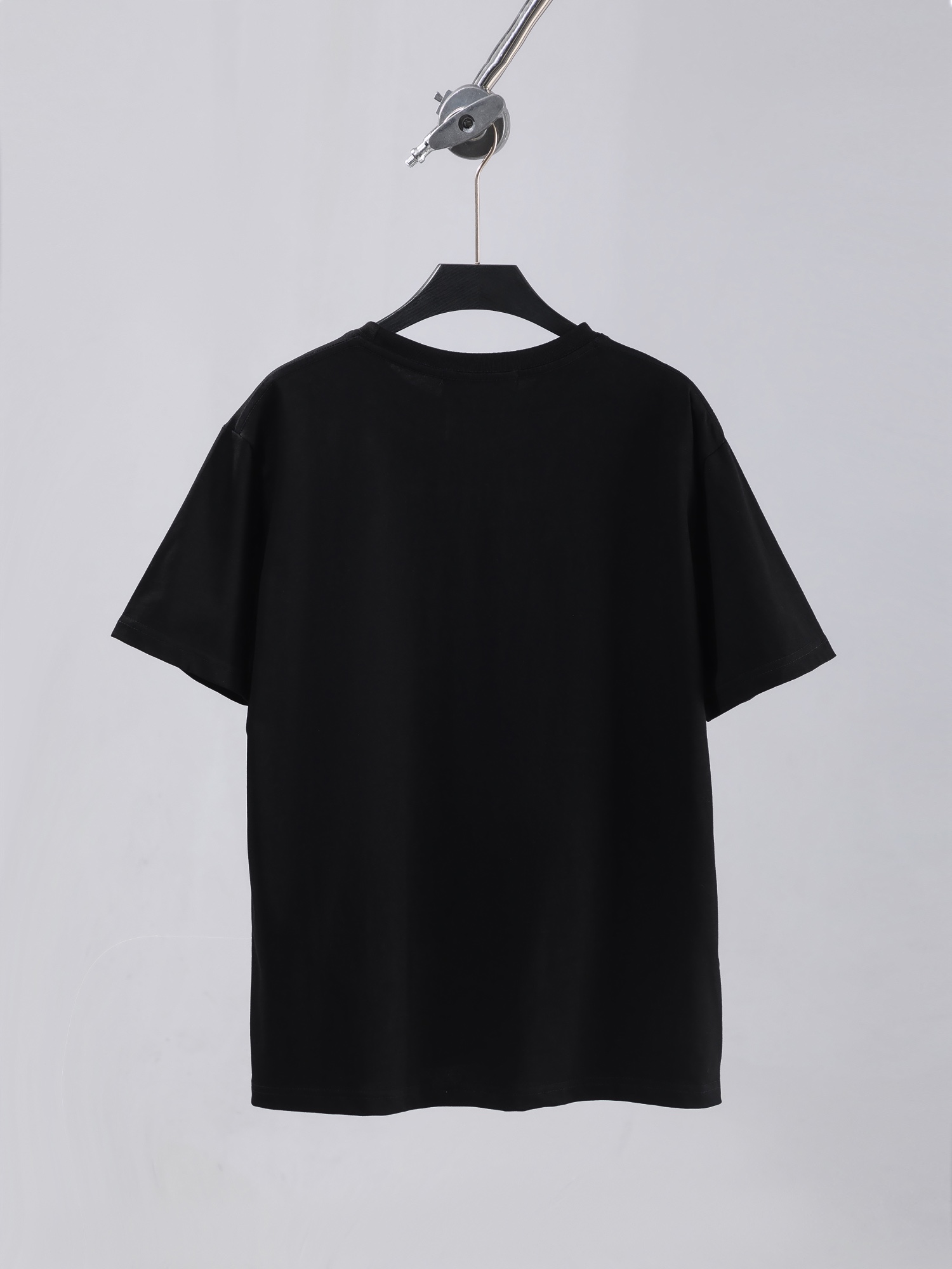 Prada PRADA普拉达 24ss早春新款立体压膜短袖T恤