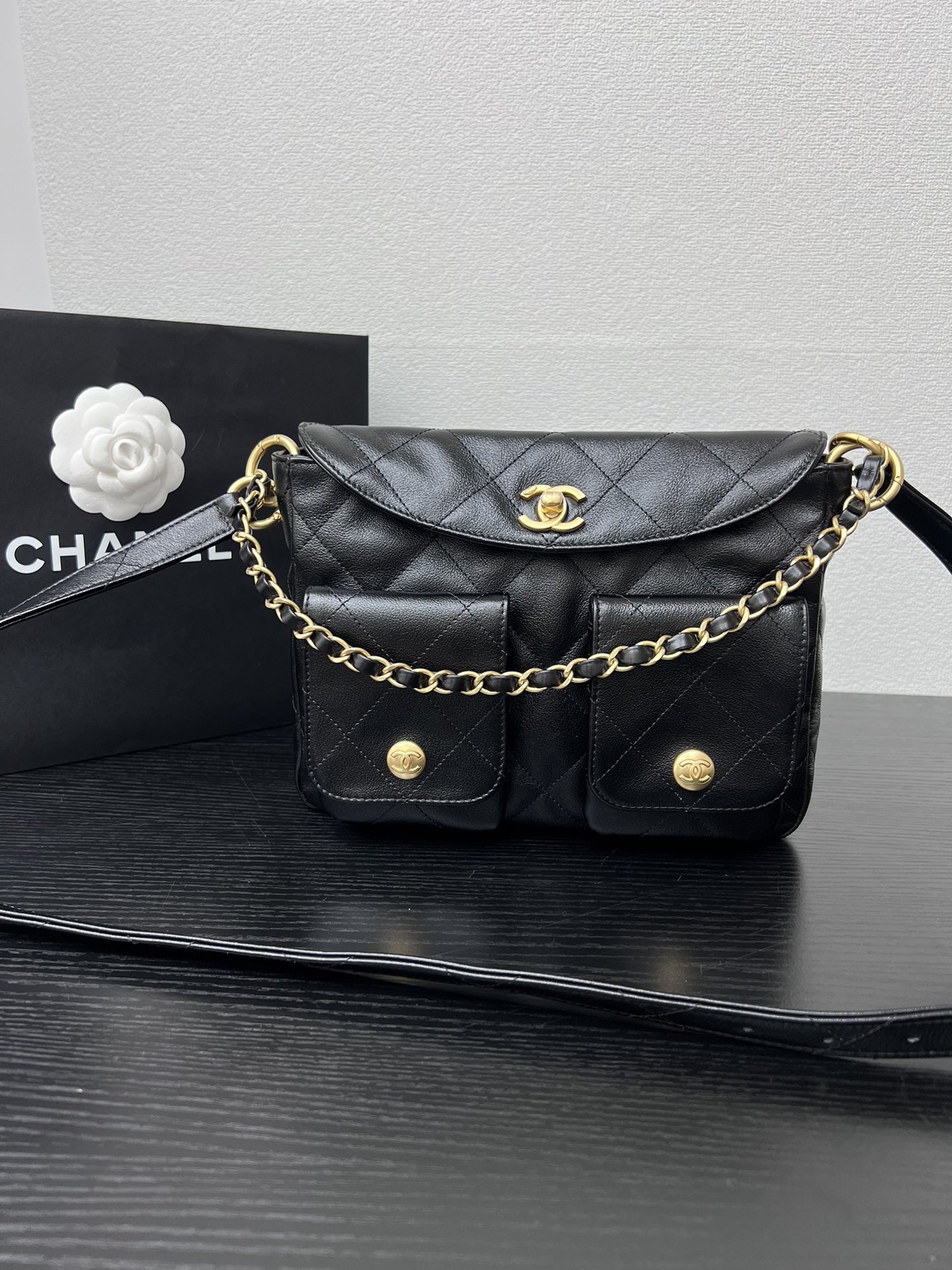 Nuevo modelo de piel de vaca importada hobo 24p: AS4743 tamaño: 24*19*5