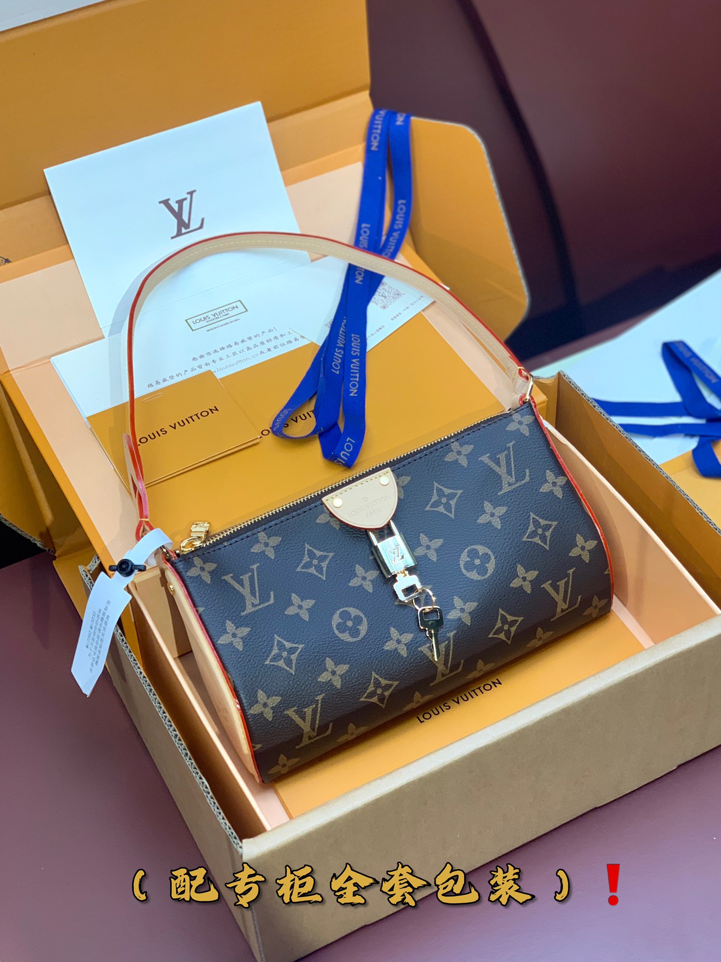 Louis Vuitton Sacs À Main Monogram Canvas Toile Collection printemps – été Pochette M47123