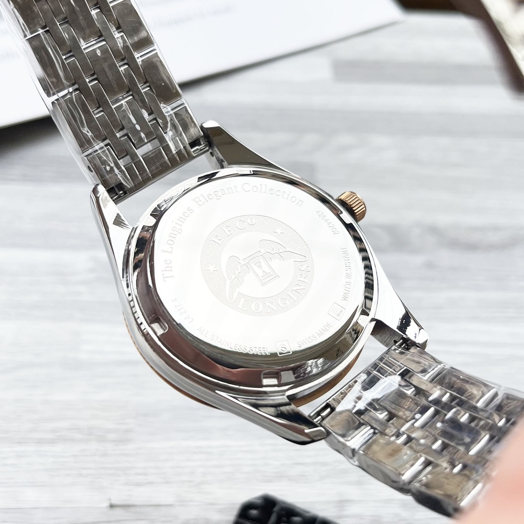 钢皮同价浪琴表结合女性材质与动感线条打造出全新康柏系列ConquestClassic腕表新款腕表仍然忠实