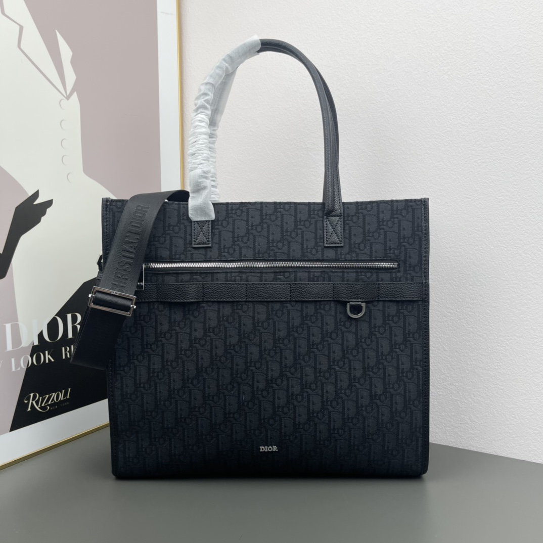 Dior Bags Handbags Black Printing Cowhide Fall Collection Oblique