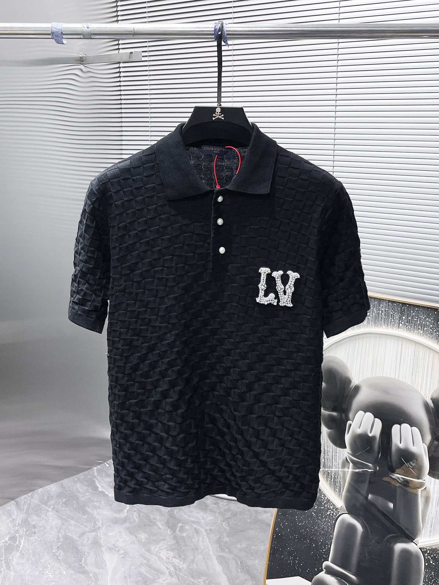 Louis Vuitton Clothing Knit Sweater Polo T-Shirt Knitting Short Sleeve