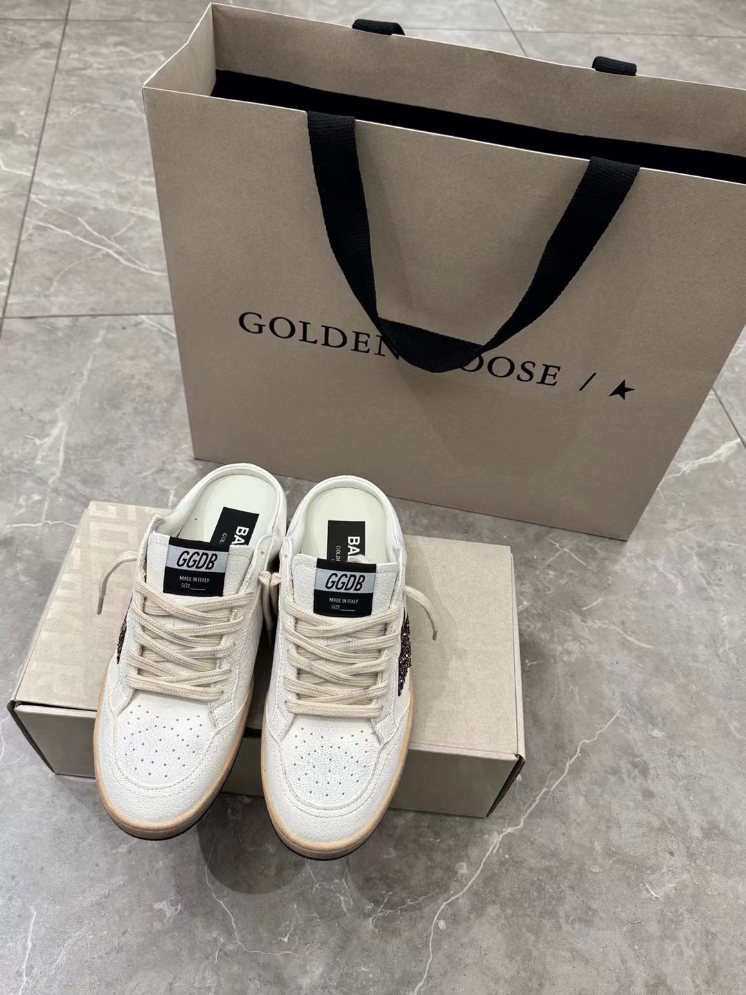 2024 Summer New GGDB Ballstar Half-Truck Shoes Available in Various Colors - 图片 7