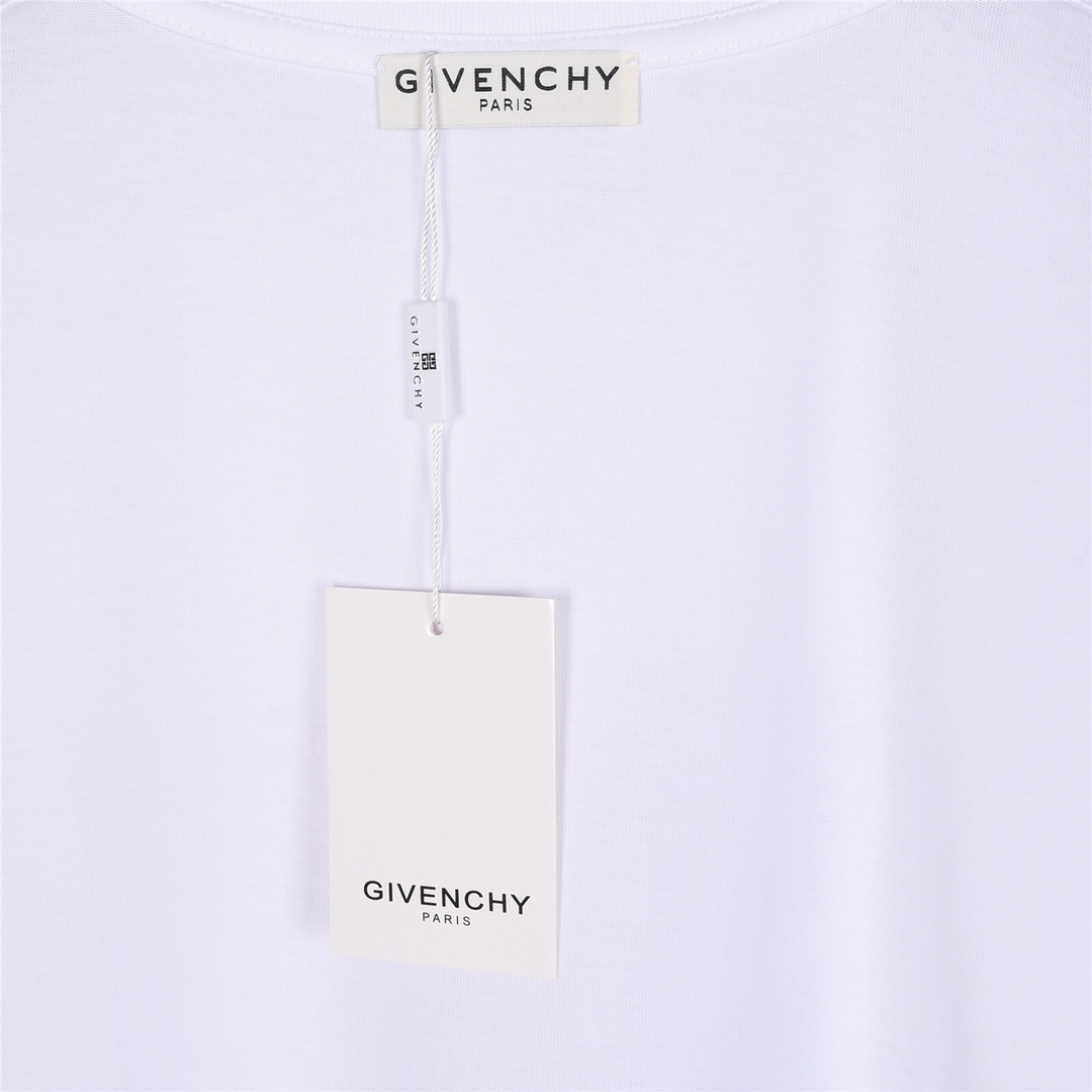 GIVENCHY纪梵希 24ss炫彩logo印花短袖