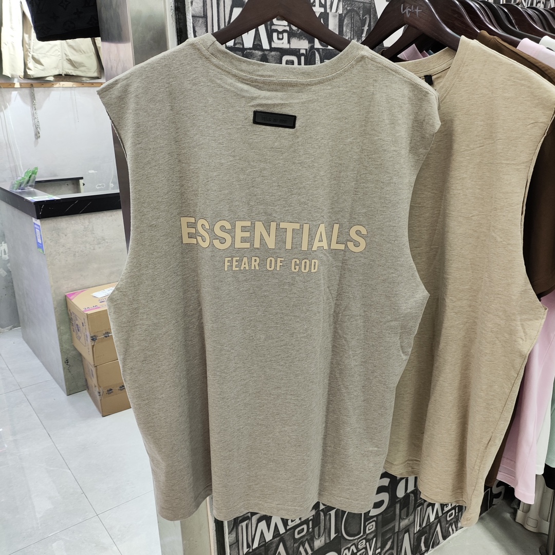 FEAR OF GOD ESSENTIALS 云系列 无袖T恤服装 8