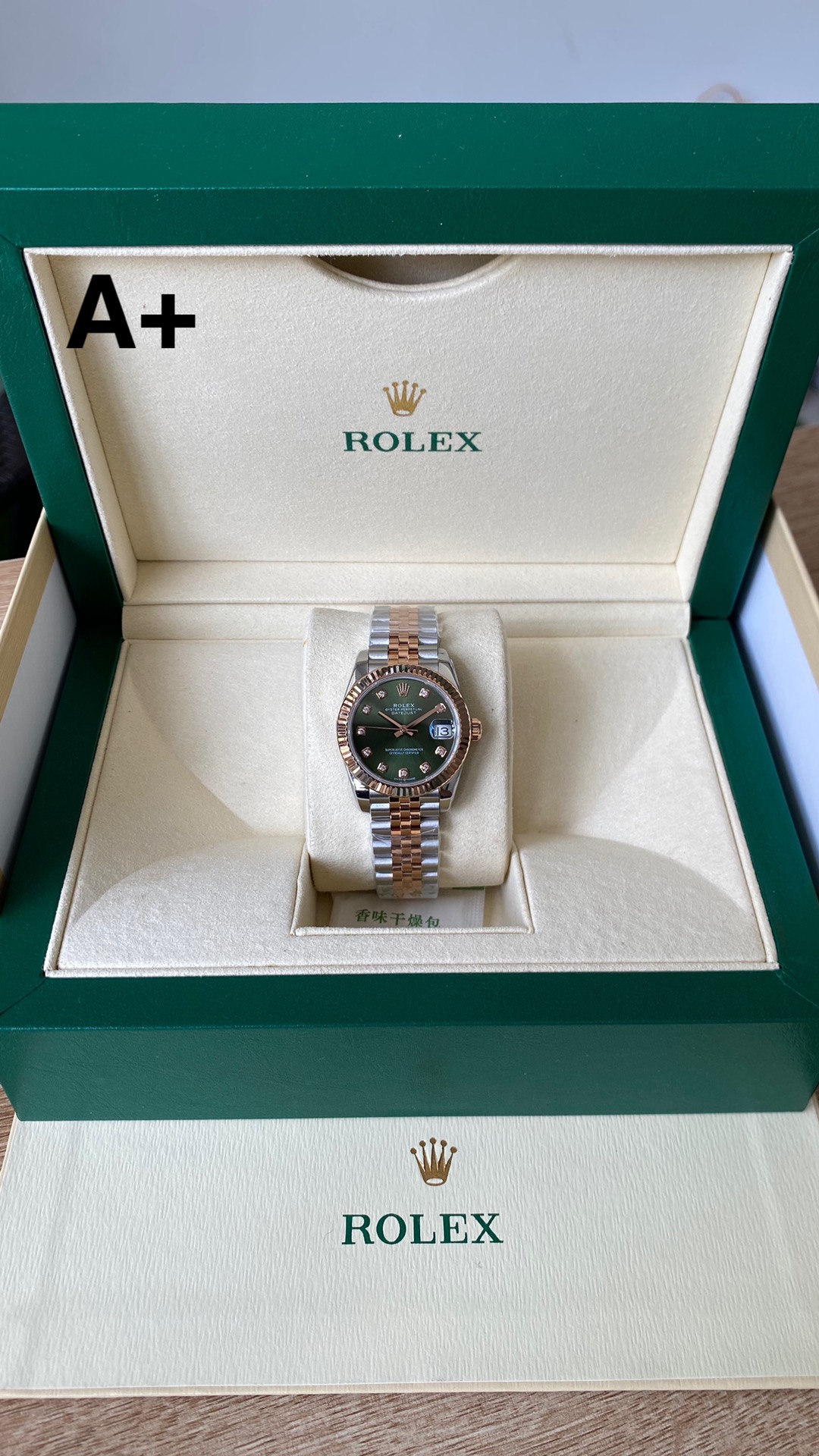 Rolex Datejust Montre Bleu Denim bleu Femmes Acier 2236 Movement