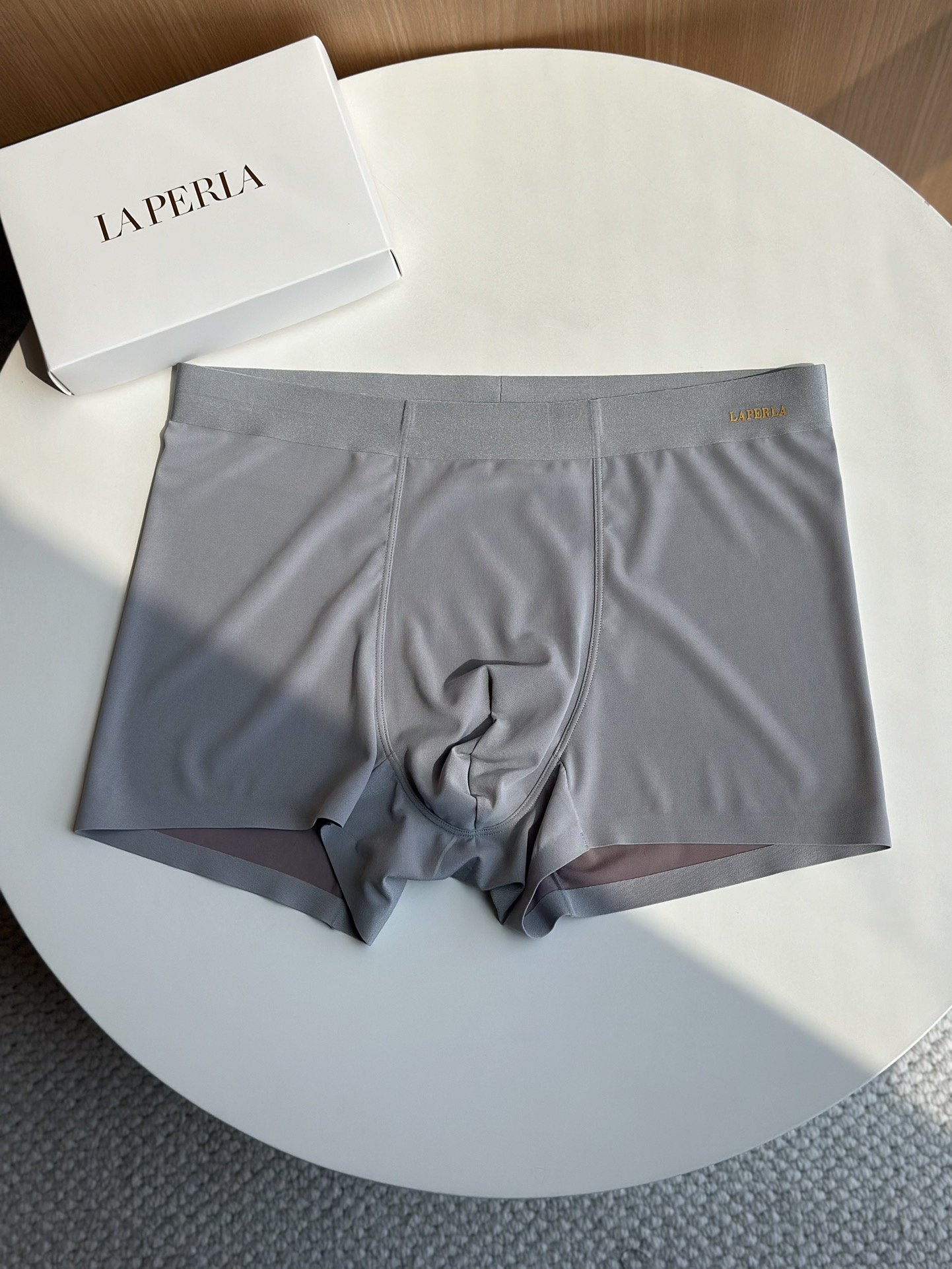 LAPERLA新款120S混纺冰丝双面男士内裤 高端面料 超级120S科技混纺  冰丝凉感比普通的低5度