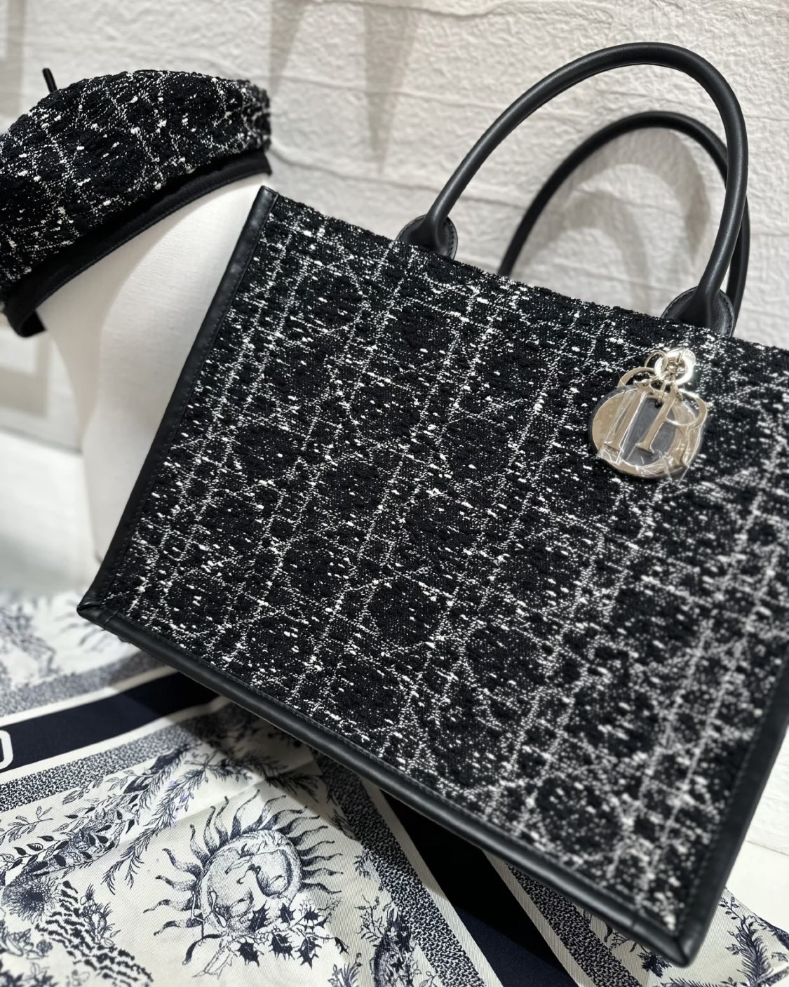 Tweed toteNew Dior product