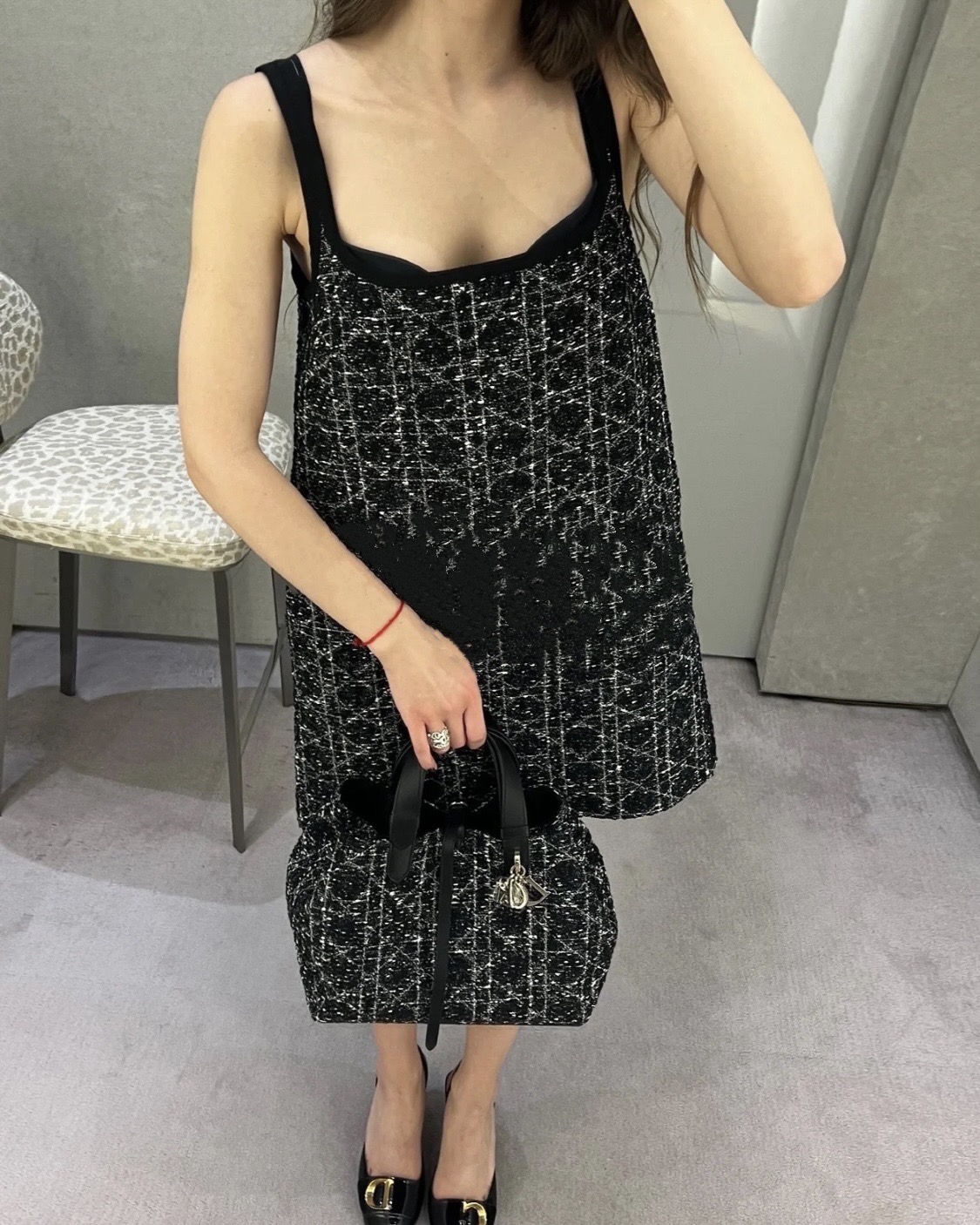 Dior new product series matching, low-key rich look