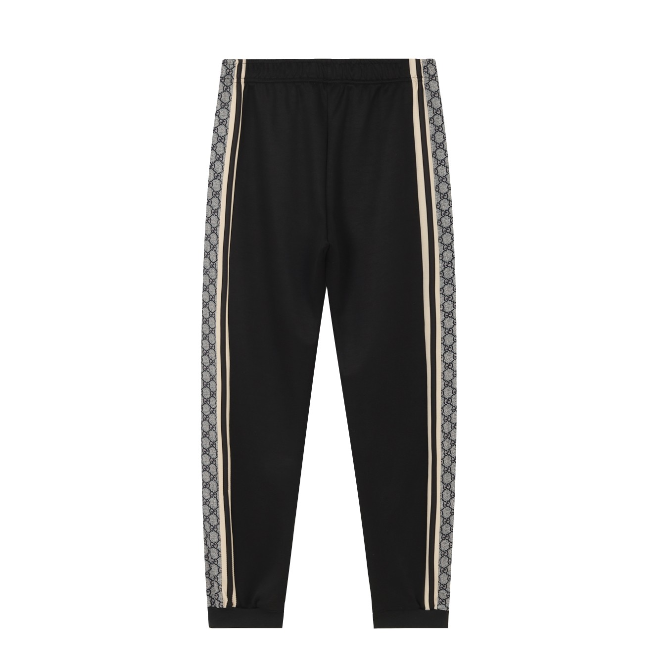 GUCC 2024SS nuevos pantalones largos de primavera/verano, cintas de piel de serpiente doble G cosidas en los laterales,…