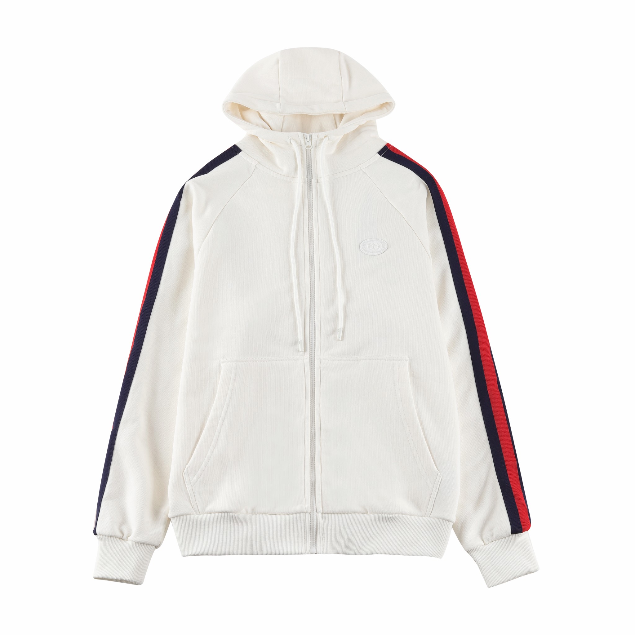 GUCC 2024SS nueva sudadera con capucha de primavera/verano, bordado de toalla con letras de llama en la espalda, bordad…