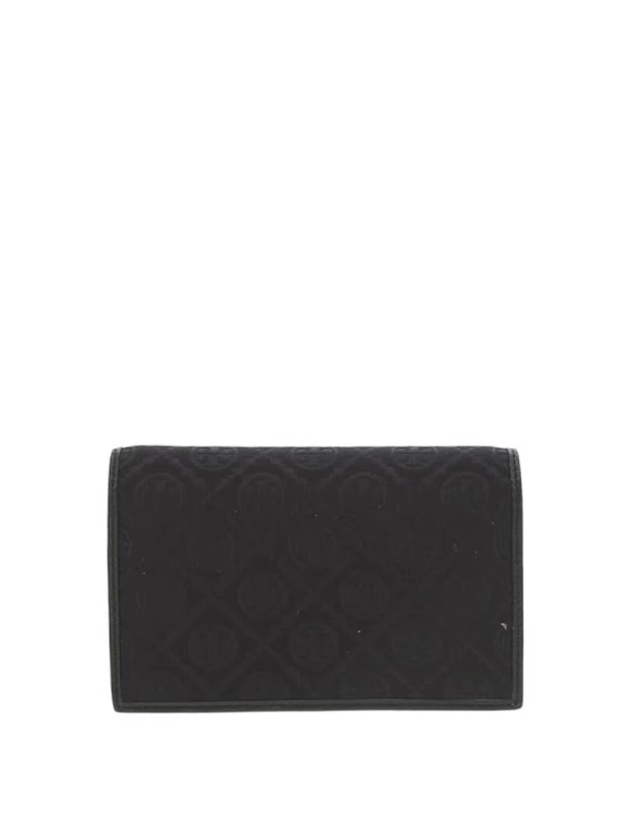 Tory Burch ～Tory Burch23年新款老花单肩信封包 风琴款式 实用百搭 提花面料 精选提花布料