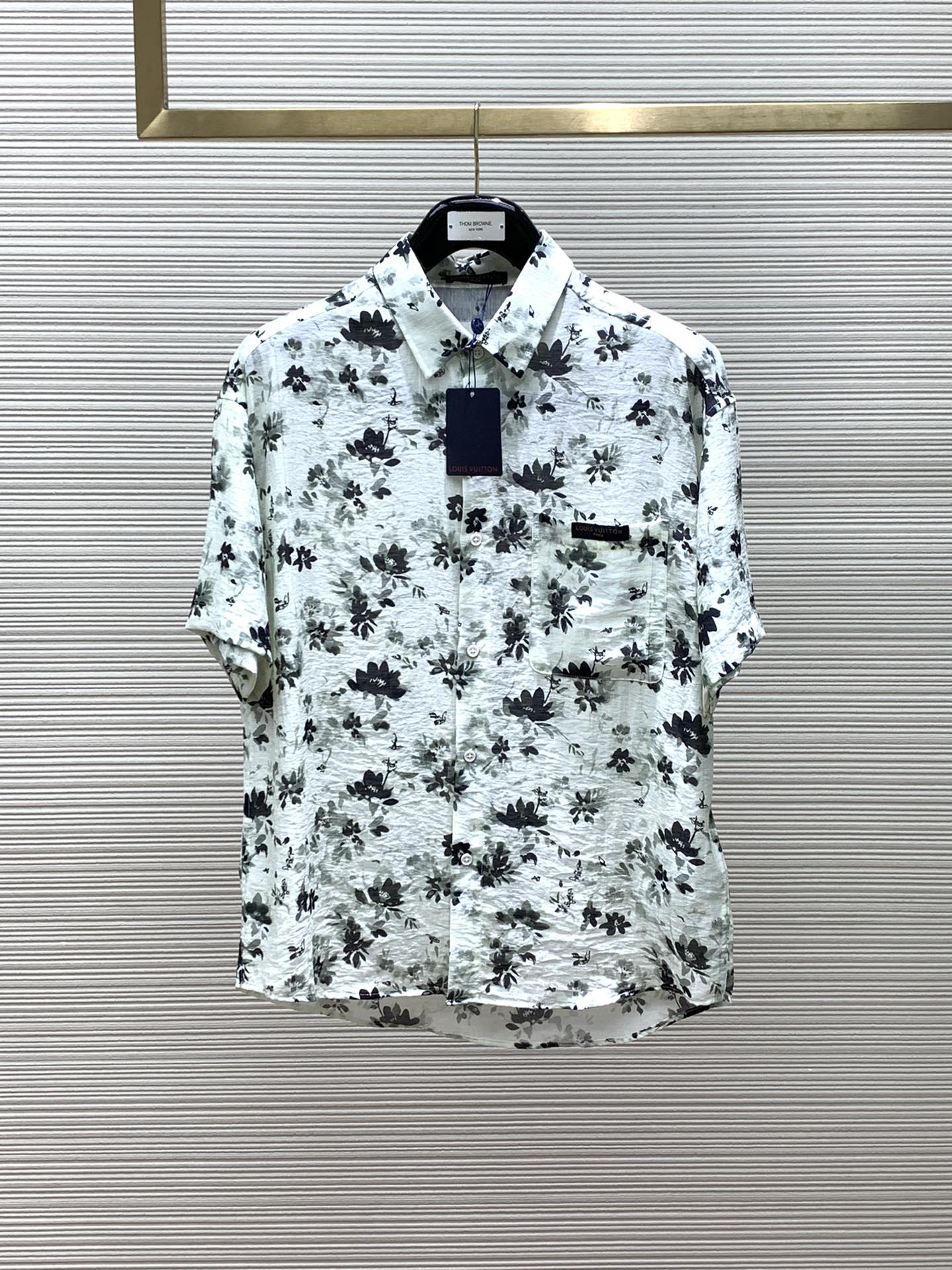 Louis Vuitton Clothing Shirts & Blouses Embroidery Summer Collection Fashion Casual