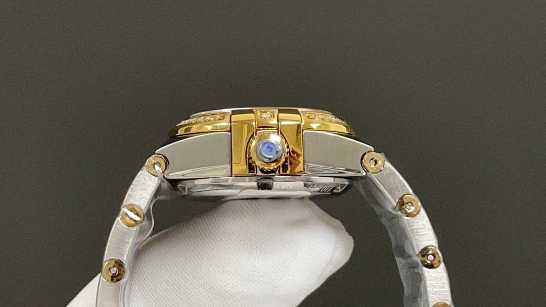 “Omega Constellation 8520 Cores Watch: Blue Mother-of-Pearl Dial, Premium Quality, Ideal Gift” - 图片 6