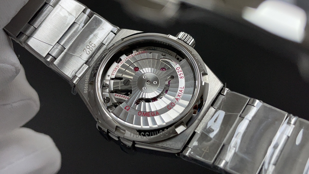 Omega Constellation Series: 8520 Cores and Blue-Colored Mother-of-Pearl Watch Face – Market’s Best Version - 图片 8