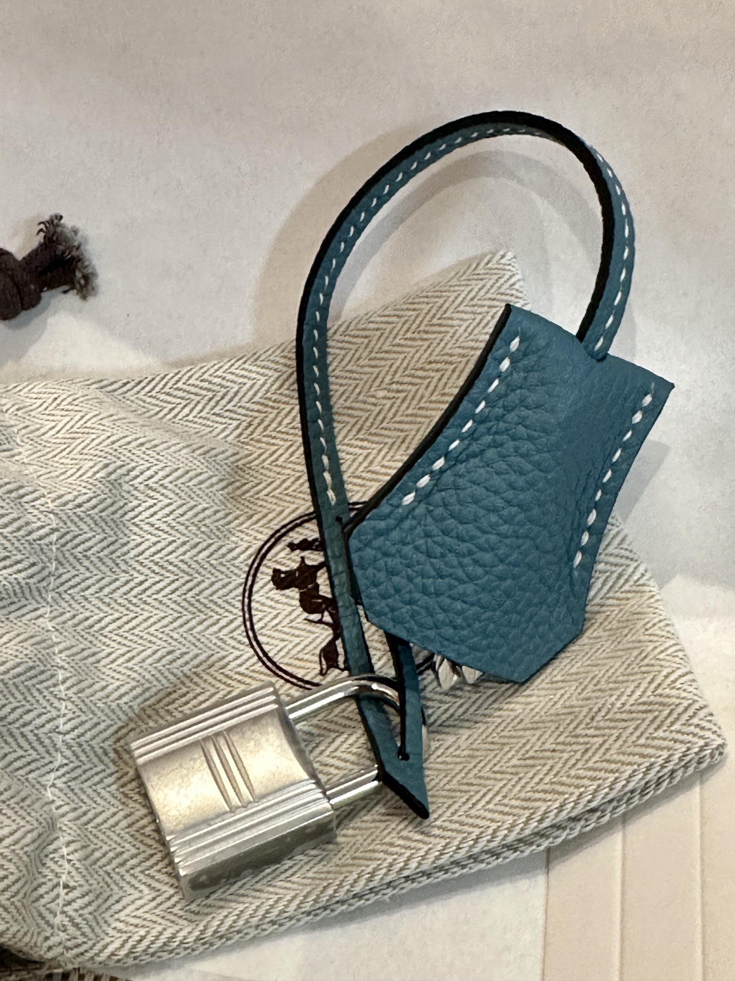 Hermes Birkin Blue Jean 25cm everyday