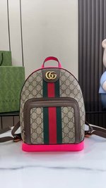 Gucci Ophidia Bags Backpack Best Quality Fake
 Brown Purple Red PVC