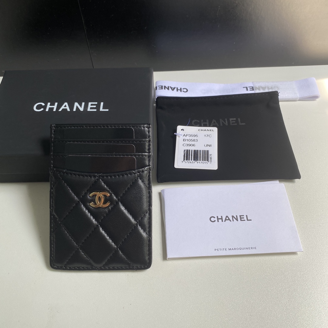 Chanel 克羊金24新品 、款号3595$尺寸:14×7.×1cm