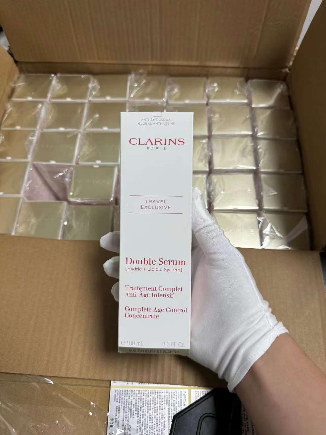 90. Esencia Clarins Double Serum 100ml/versión Mingtong 🔜 Versión Mingtong. ¡Alta calidad❗️🇫🇷Clarins/Clarins esencia…