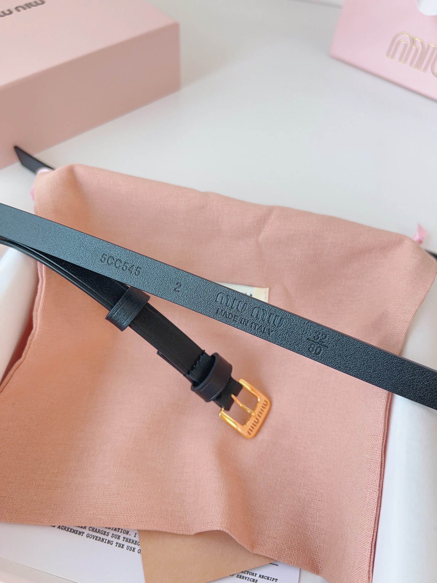 I’m going to buy a real belt. Belt MiUMIU metal emptiness. 75, 80, 85, 90, 95, 100 - 图片 8
