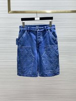 Dior Clothing Jeans Shorts Buy Luxury 2023
 Embroidery Denim Spring/Summer Collection