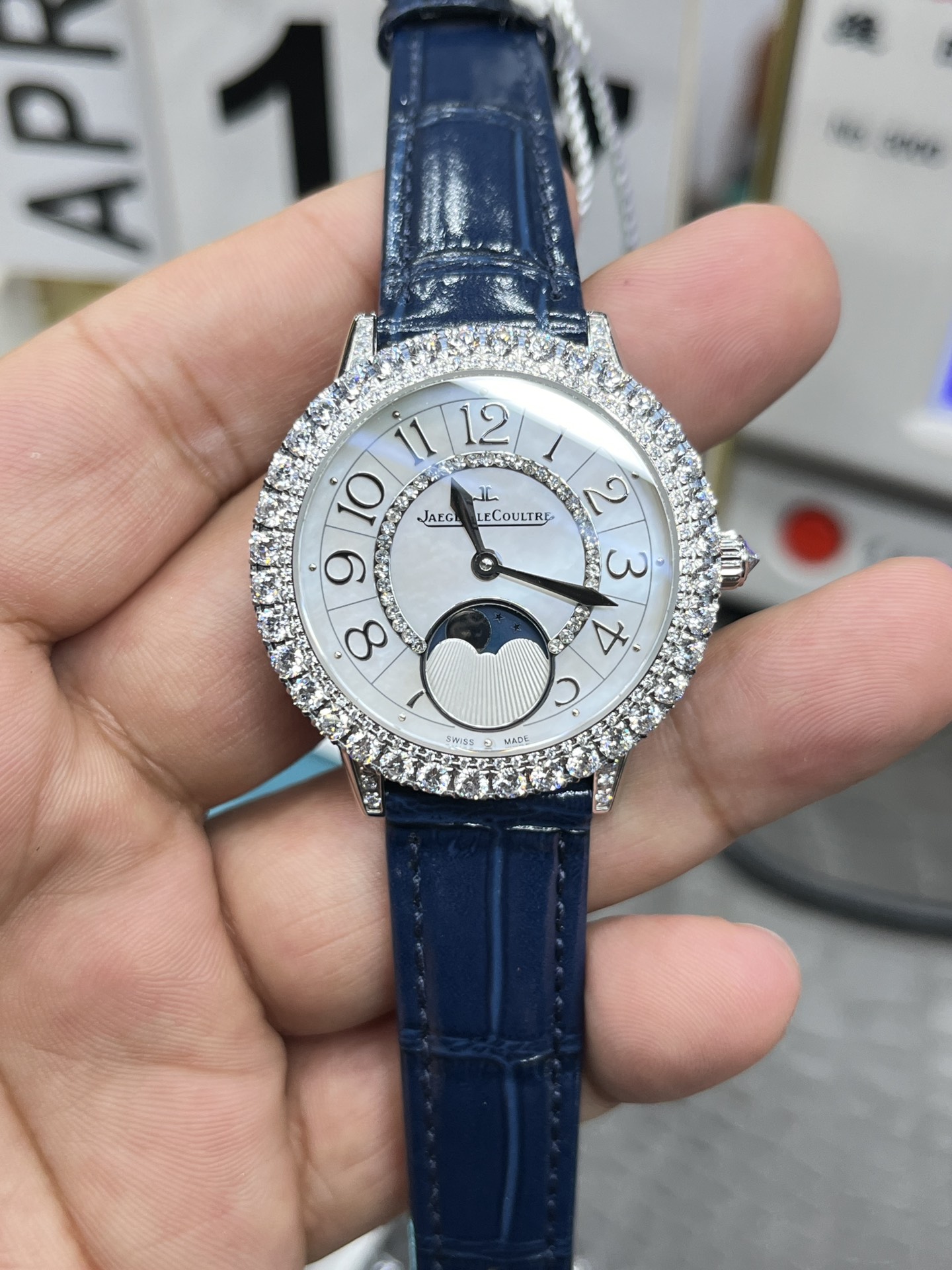 예거 르쿨트르 랑데부 36mm 스틸 자동 9015 레플리카 42942