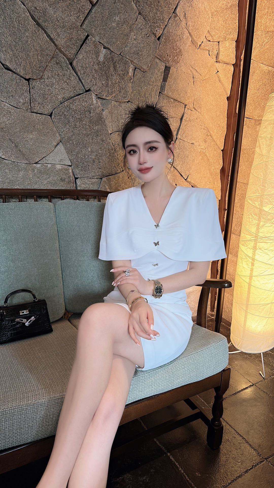P621 High-quality women’s outfits with small fragrances, smLxL.