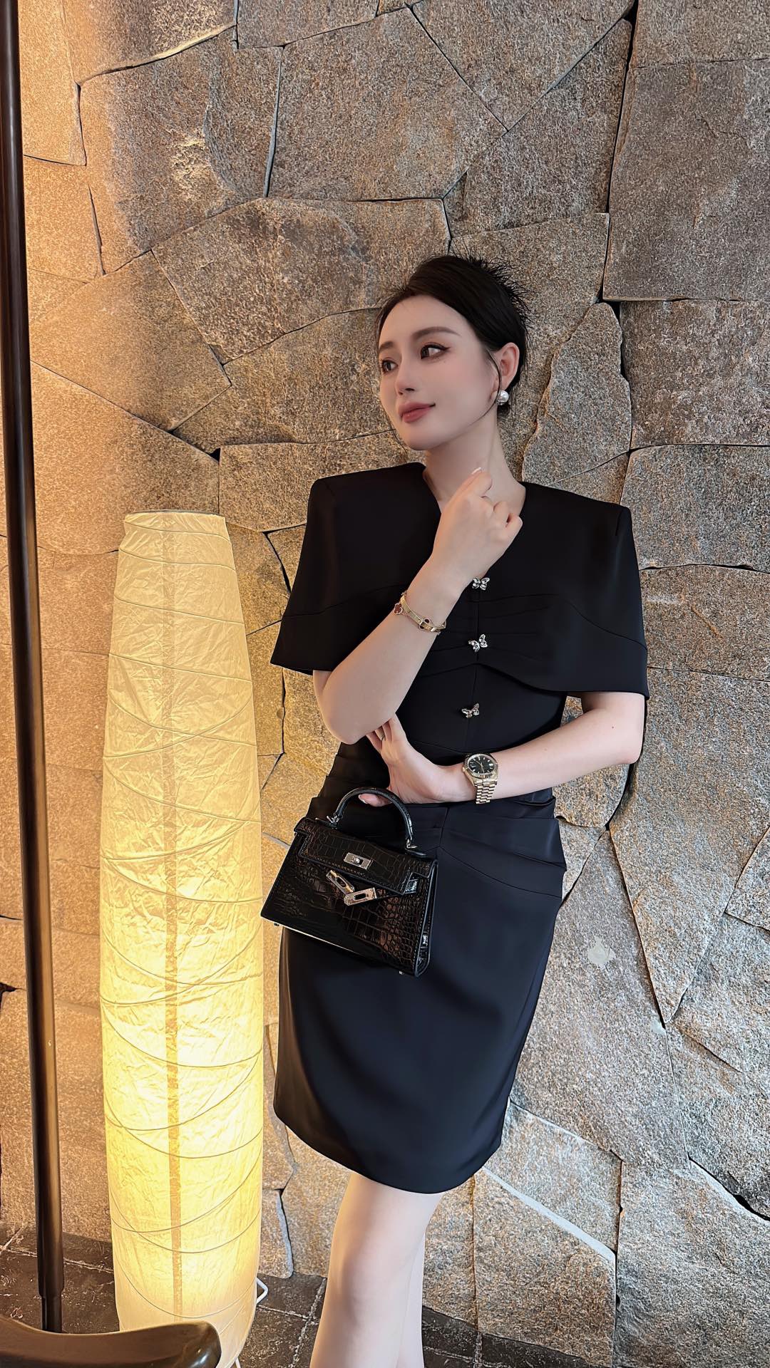 P621 High-quality women’s dress with a small fragrance fragrance, smLxL. - 图片 2