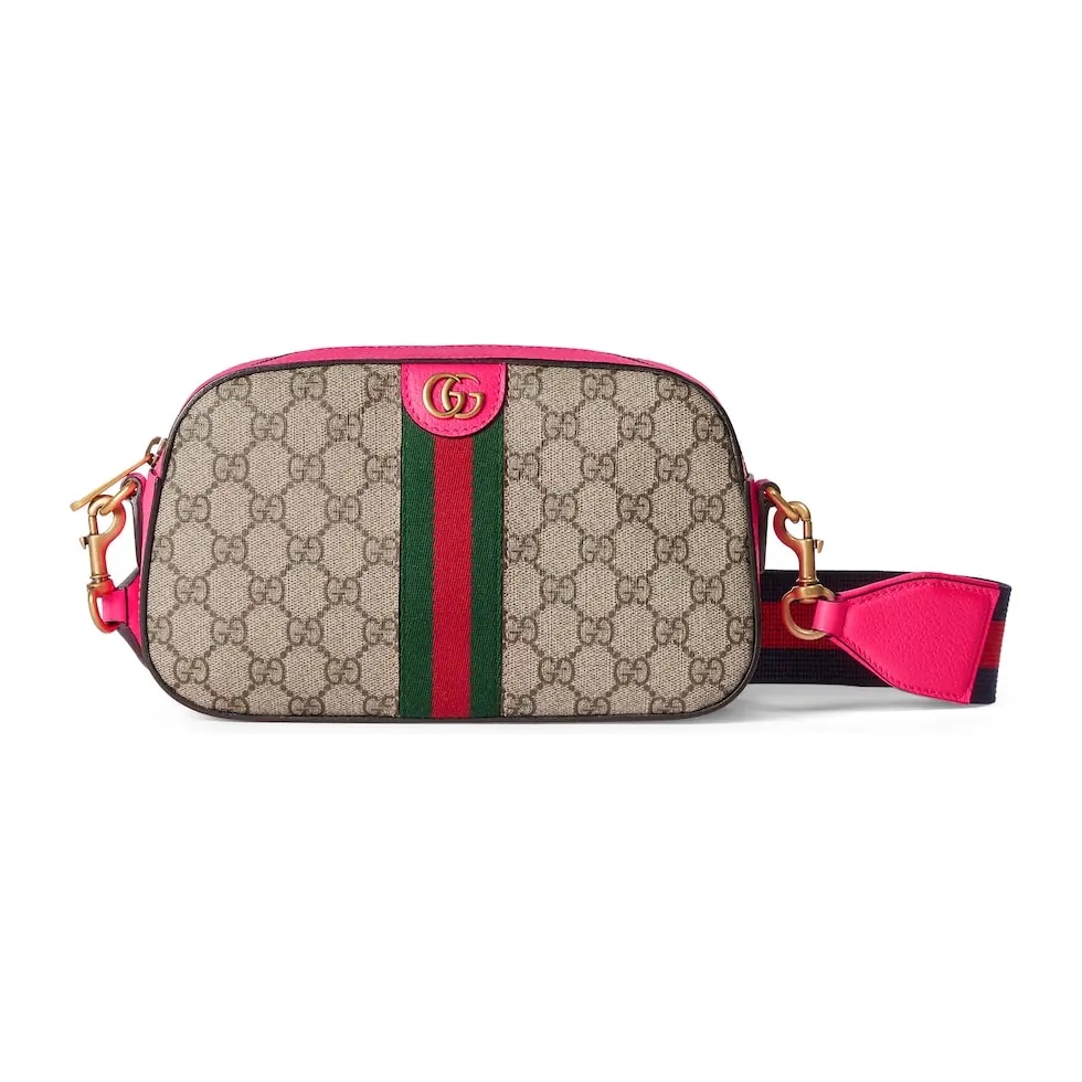 Replica elke ontwerper
 Gucci Ophidia Tassen Schoudertas Beige Blauw Goud Groen Paars Rood Canvas Katoen GG Supreme